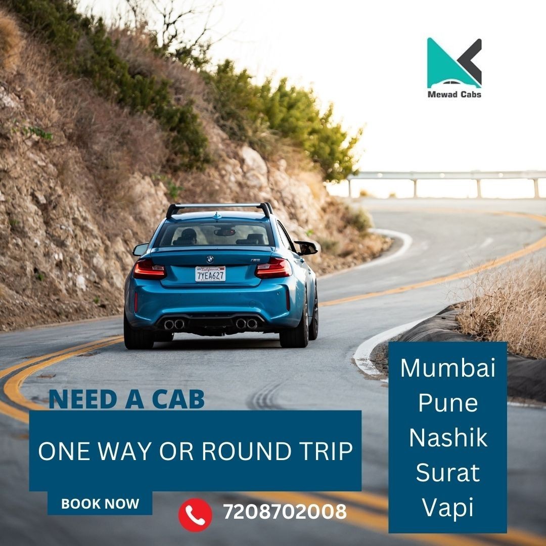 Mumbai to Vapi Cab Service