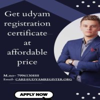 Get udyam registration certificate at affordable price Tamil Nadu In